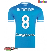 Camiseta SSC Napoli Scott McTominay #8 Primera Equipación 2025-26 manga corta